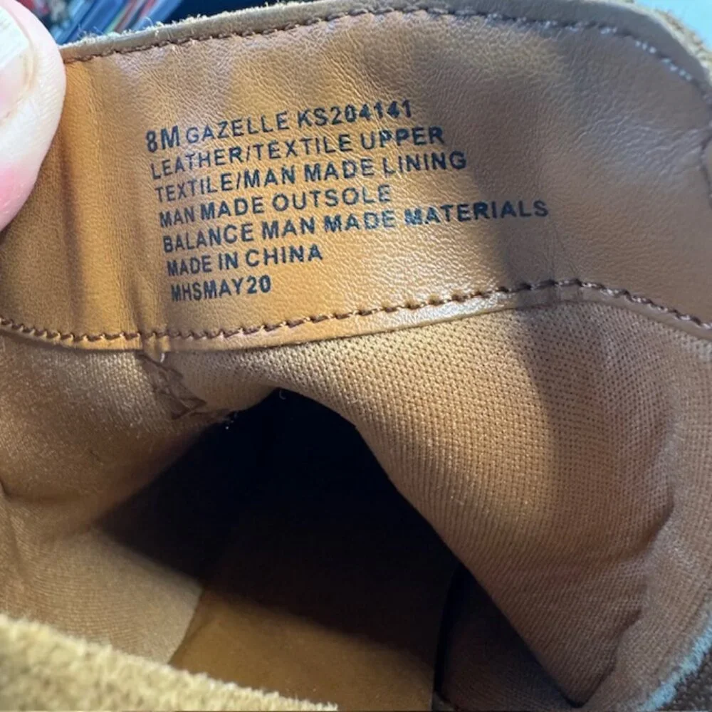 Kensie Women's Brown Suede Ankle Boots Size 8